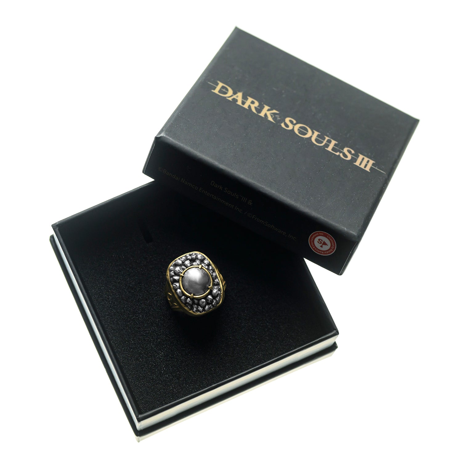 Starforged DARK SOULS III Havel's Ring Game Merchandise Ring Officially Authorized Havel's RingA ring for warriors keen on heavy acoutrements. Increases maximum equip load.This ring was named after Havel the Rock, the battlefield compatriot of Gwyn, the First Lord.The art of war has been a constant since ages past, and those who would follow in Havel's footsteps are no fewer now than in his own day.